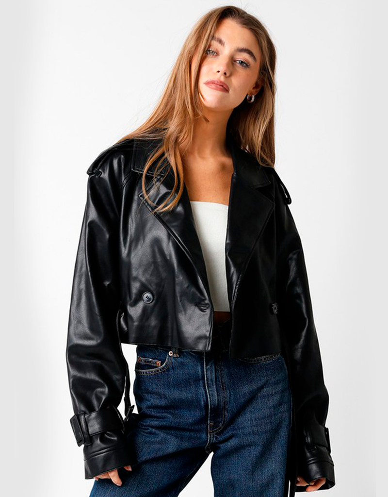 Burdeos Crop Jacket