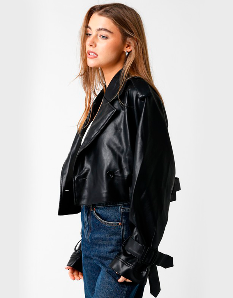 Burdeos Crop Jacket